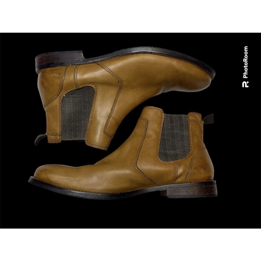 Stafford Leather Ankle Boots Mens Sz 12